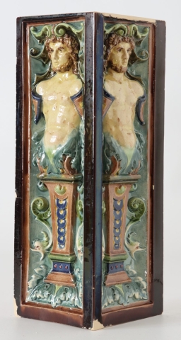 Kachlica so Satyrom po vytmelení