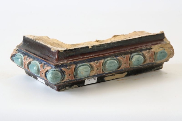 Rímsa, listela stav pred reštaurovaním