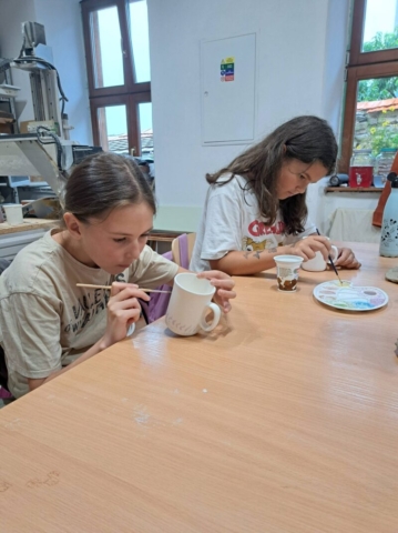 Maľovanie hrnčekov