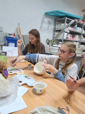 Maľovanie hrnčekov