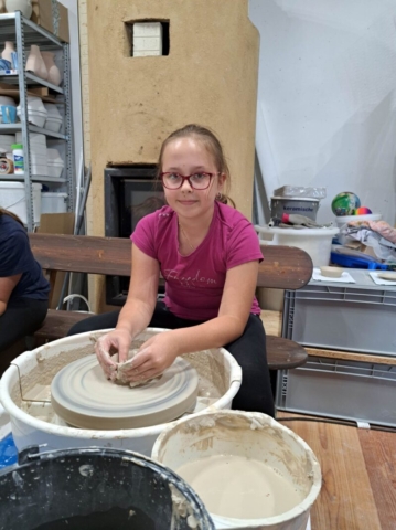 Veronika za hrnčiarskym kruhom