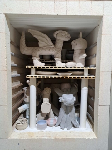 Naložená pec na prežah 950°C