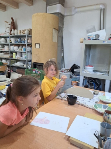 Hanka s Gregorom na začiatku práce